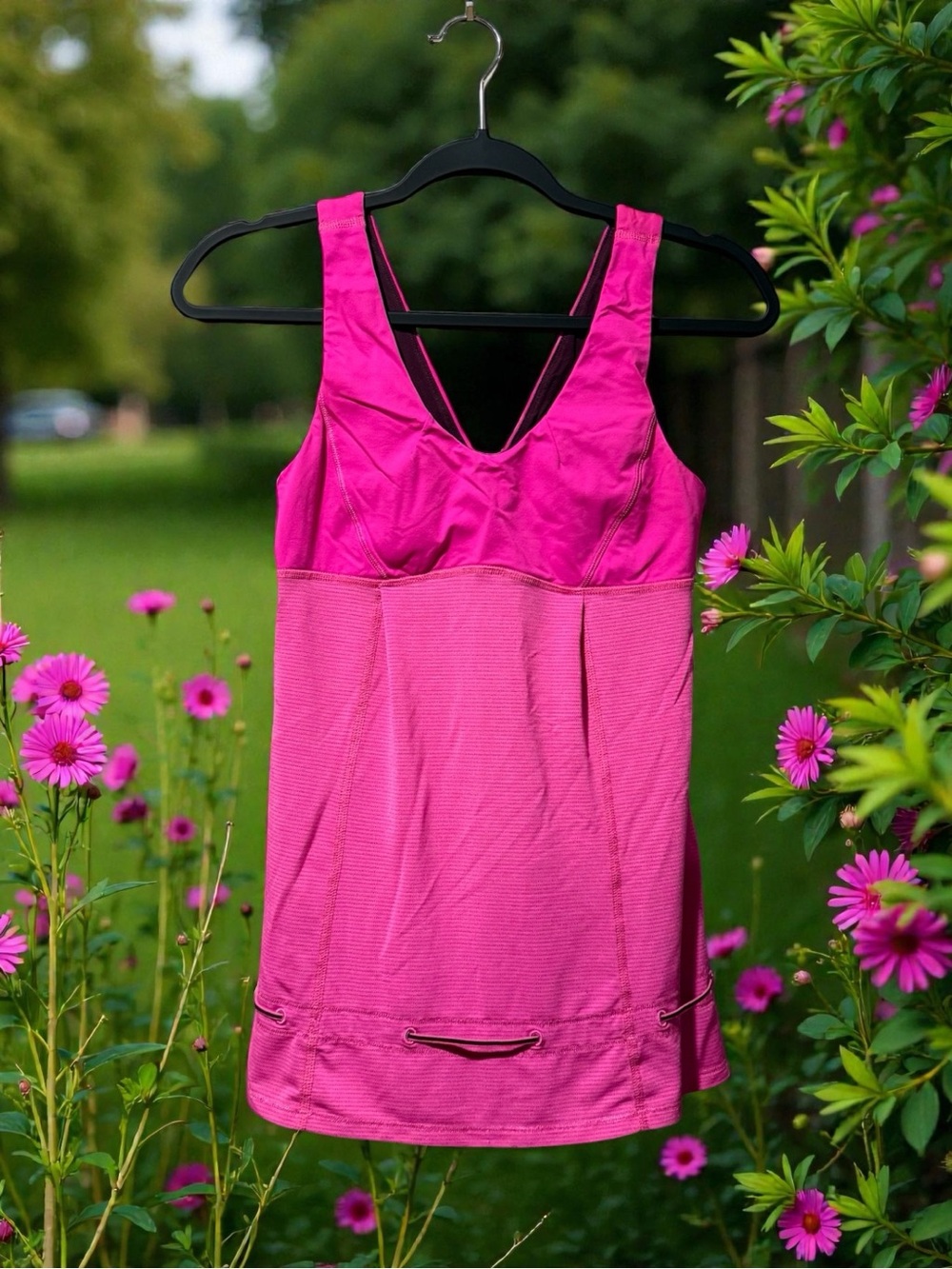 Lululemon Athletica Bright Pink Tank Top